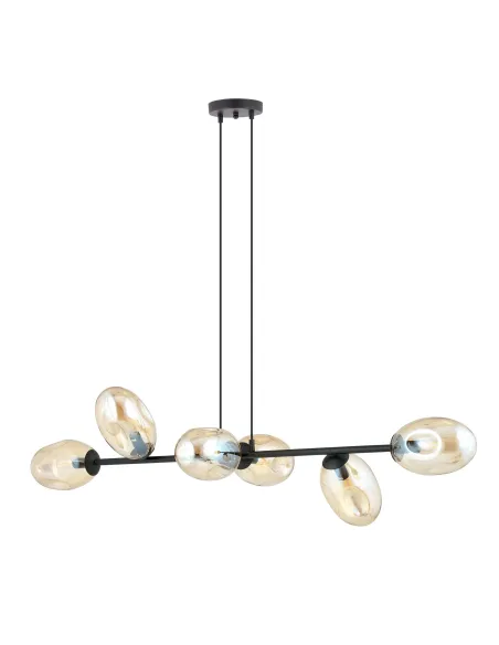 Lampa wisząca PANDORA 6 BL MIODOWY EMIBIG