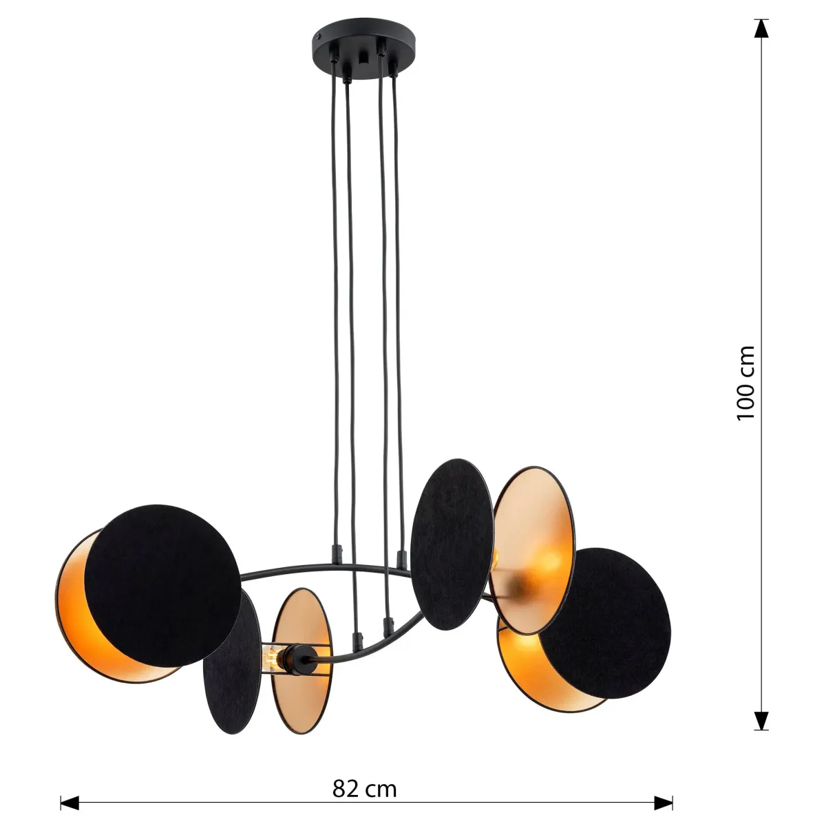 Lampa wisząca MOTIF 4 EMIBIG