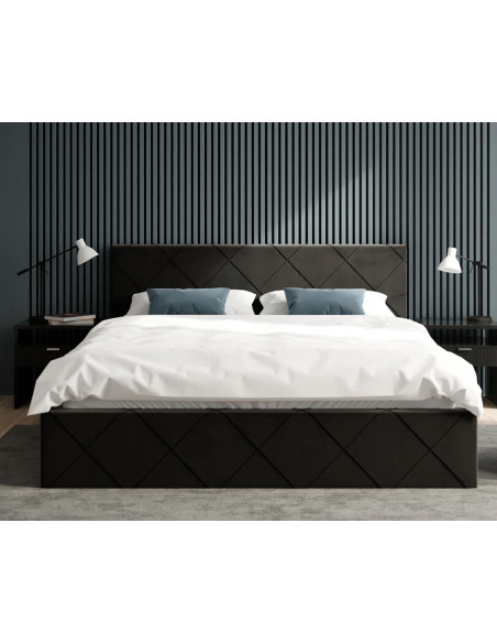 Łóżko tapicerowane CARO FDM podnoszone