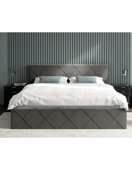 Łóżko tapicerowane CARO FDM podnoszone