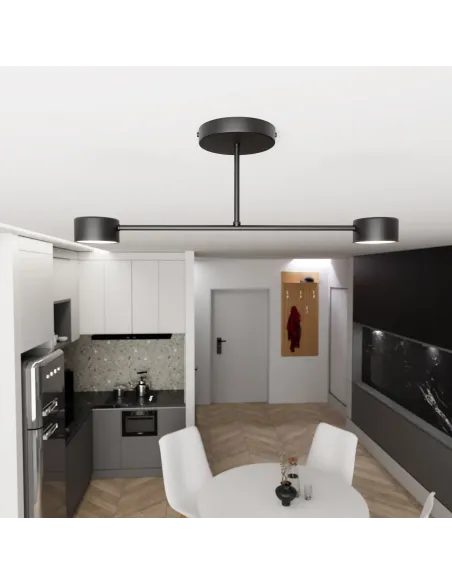 Lampa sufitowa HALO 2 BLACK EMIBIG