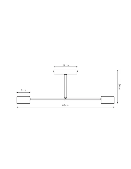 Lampa sufitowa HALO 2 EMIBIG
