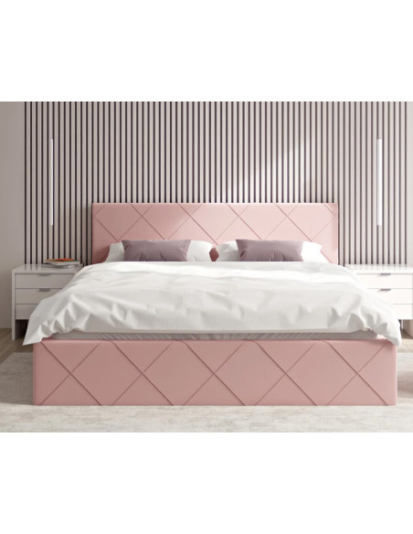 Łóżko tapicerowane CARO FDM podnoszone