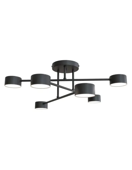 Lampa sufitowa HALO 6 BLACK EMIBIG