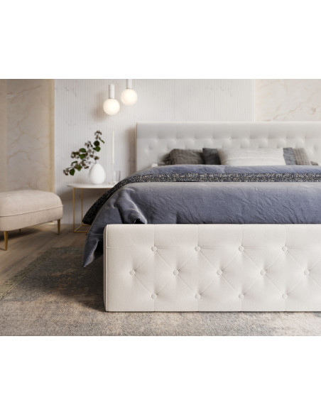 Łóżko tapicerowane CHICAGO FDM podnoszone