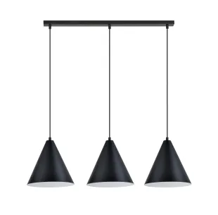 Lampa wisząca REBEL 3 BLACK/GOLD EMIBIG 2