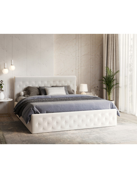 Łóżko tapicerowane CHICAGO FDM podnoszone