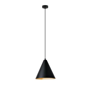 Lampa wisząca REBEL 1 BLACK/GOLD EMIBIG