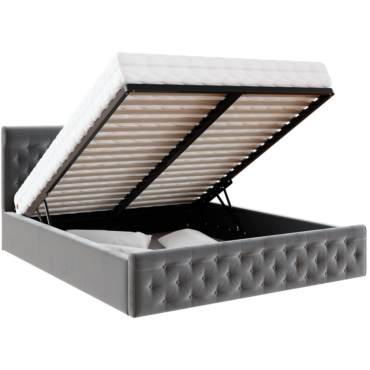 Łóżko tapicerowane CHICAGO FDM podnoszone