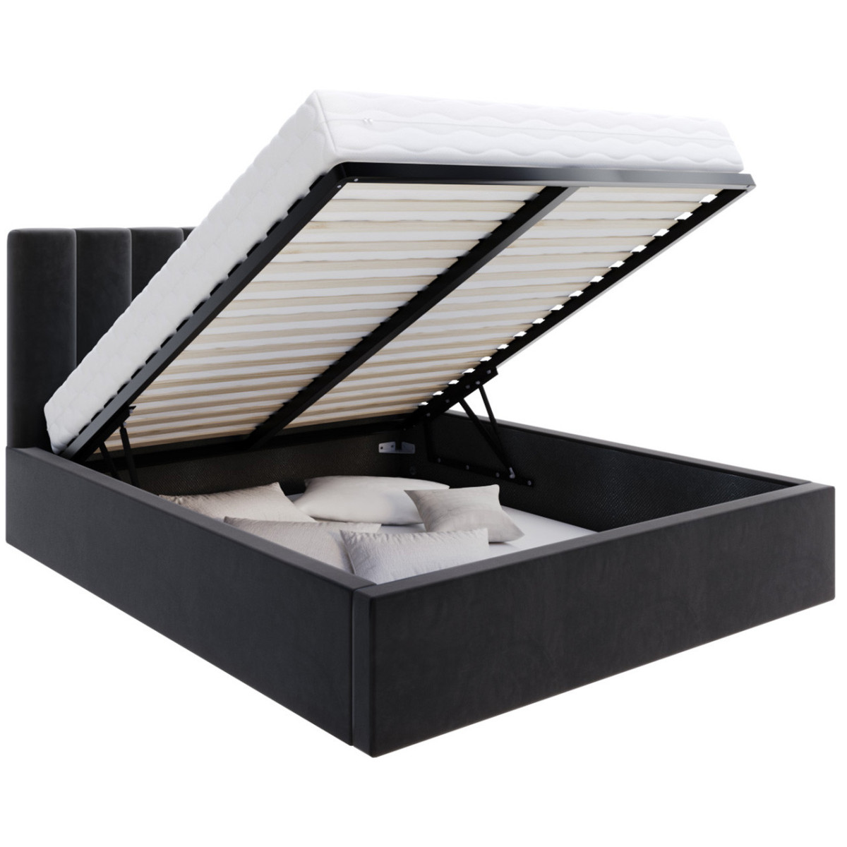 Łóżko tapicerowane COLORADO FDM podnoszone