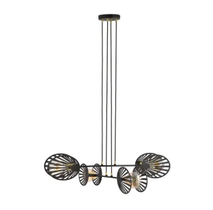 Lampa wisząca PLAYA 4 BLACK EMIBIG