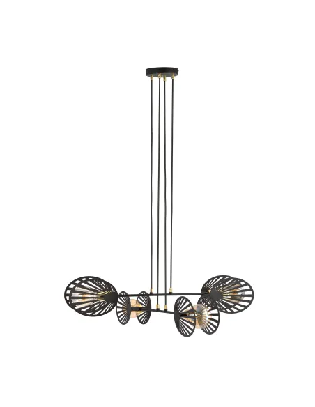 Lampa wisząca PLAYA 4 BLACK EMIBIG