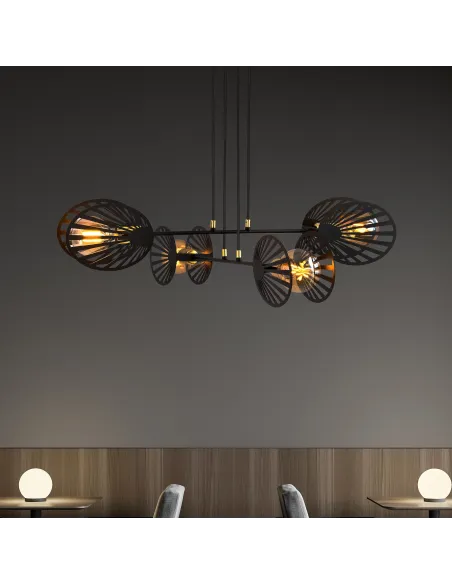 Lampa wisząca PLAYA 4 BLACK EMIBIG