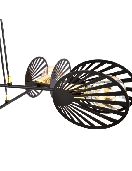 Lampa wisząca PLAYA 4 BLACK EMIBIG