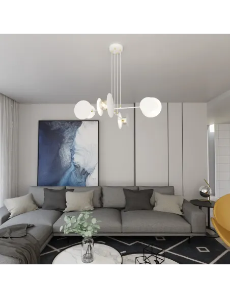 Lampa wisząca IDEA 4 WHITE EMIBIG