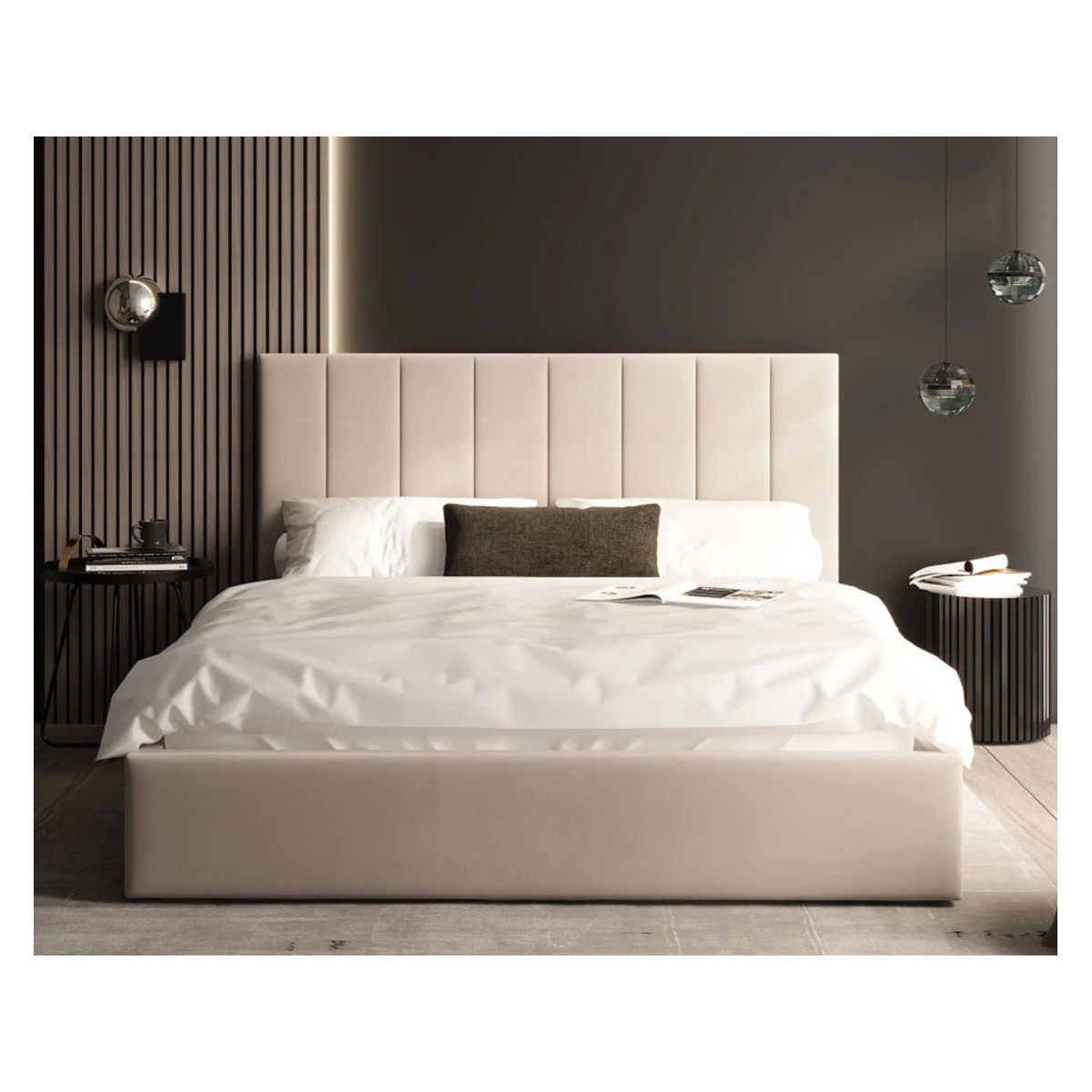 Łóżko tapicerowane COLORADO FDM podnoszone