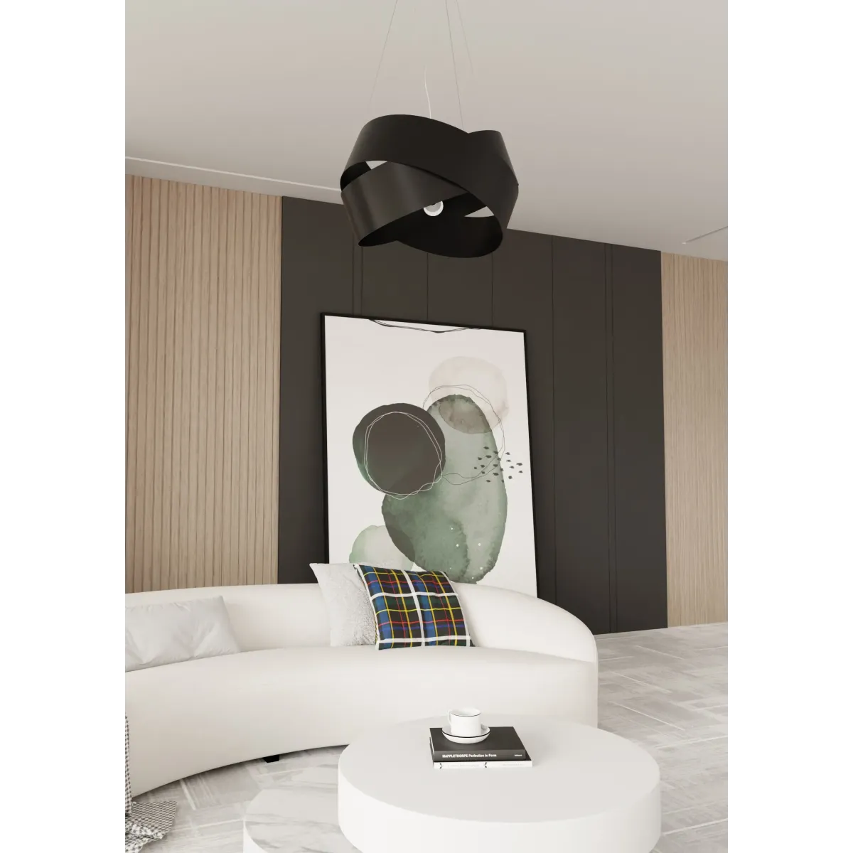 Lampa wisząca VIENO BLACK EMIBIG