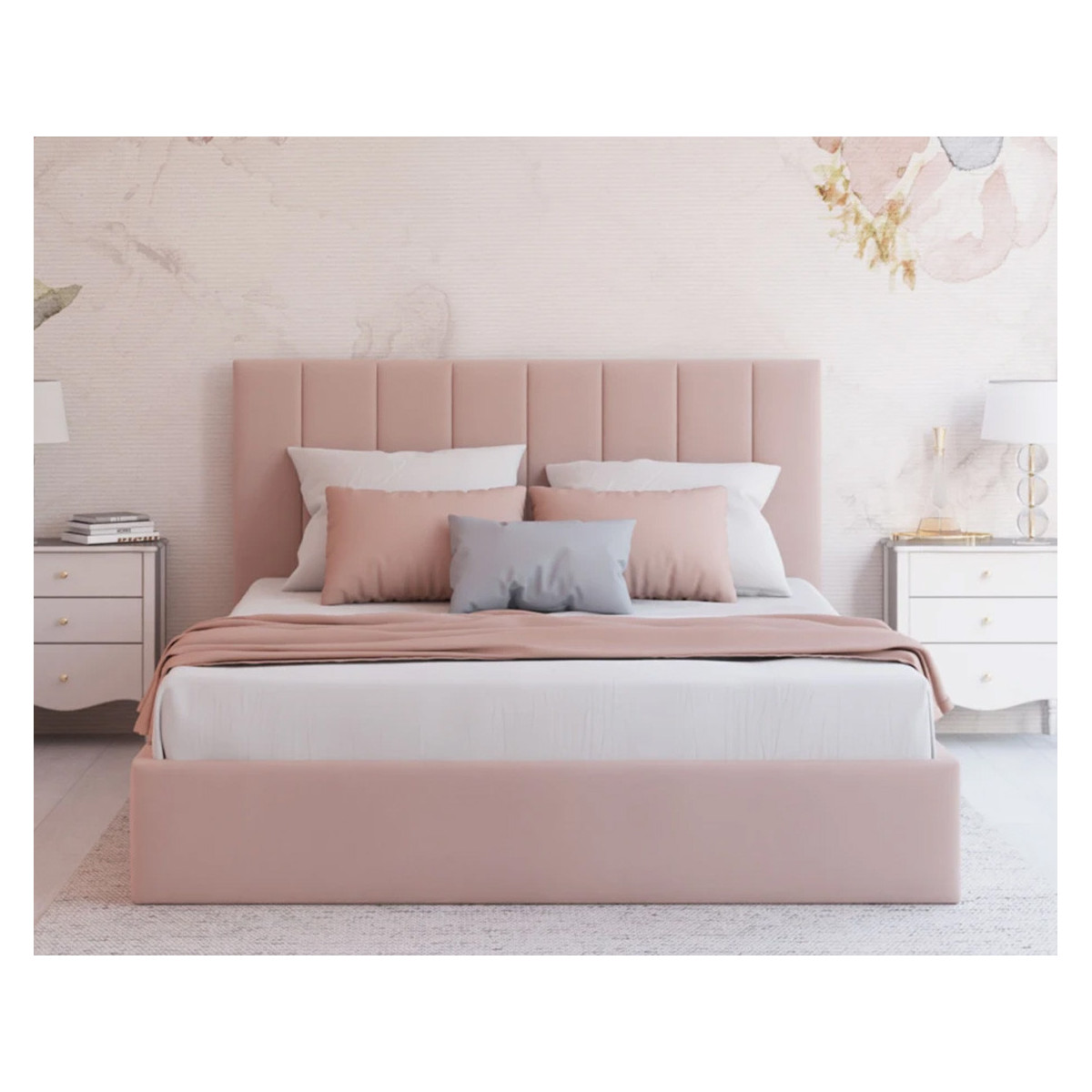 Łóżko tapicerowane COLORADO FDM podnoszone