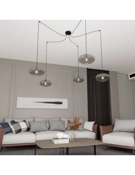 kopia Lampa wisząca ORIGO 5 BL EMIBIG