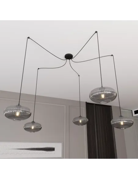 kopia Lampa wisząca ORIGO 5 BL EMIBIG