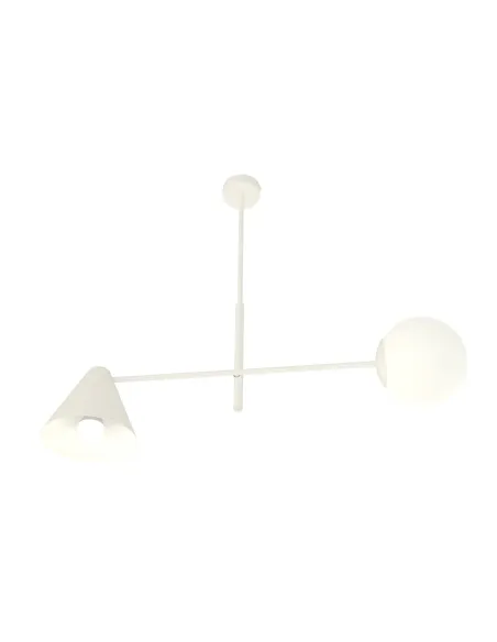 Lampa sufitowa HERMES 2 WHITE EMIBIG