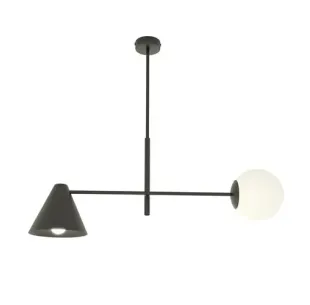 Lampa sufitowa HERMES 2 BLACK EMIBIG