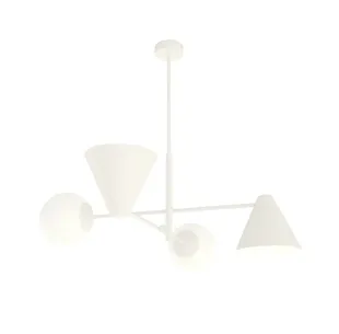 Lampa sufitowa HERMES  4 BLACK EMIBIG 2