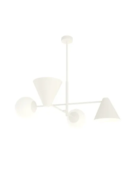 Lampa sufitowa HERMES  4 WHITE EMIBIG