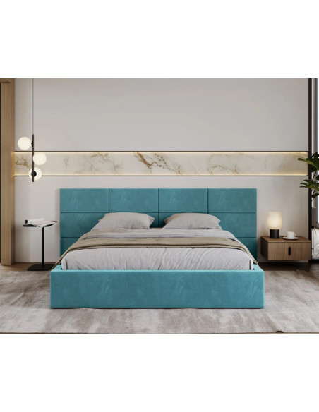 Łóżko tapicerowane DENVER FDM podnoszone