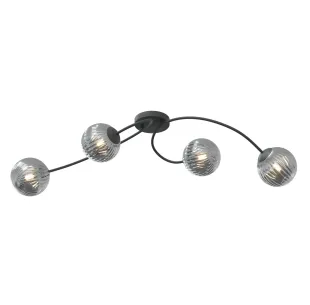 Lampa sufitowa VIBRA 4 BL GRAFIT EMIBIG