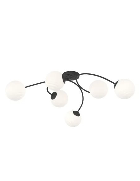 Lampa sufitowa VIBRA 6 BL OPAL EMIBIG