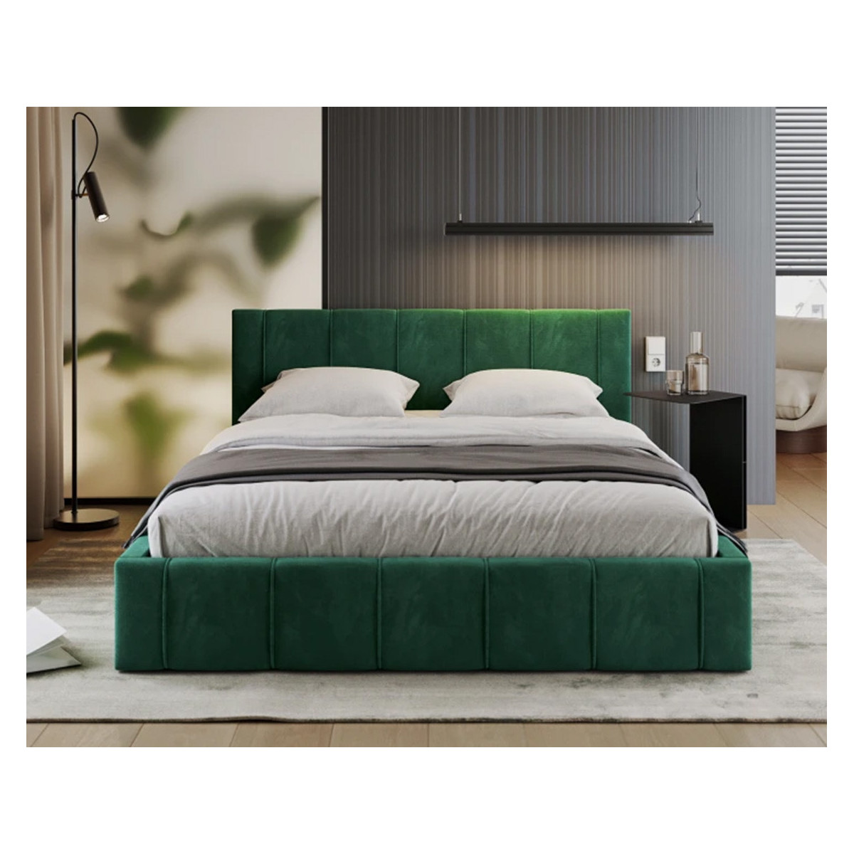 Łóżko tapicerowane FLORIDA FDM podnoszone