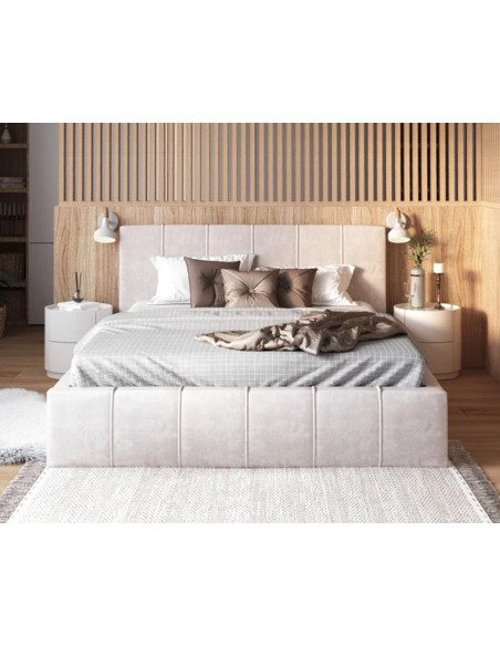 Łóżko tapicerowane FLORIDA FDM podnoszone