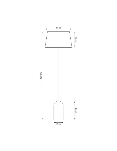 Lampa podłogowa PEARL LP1 EMIBIG