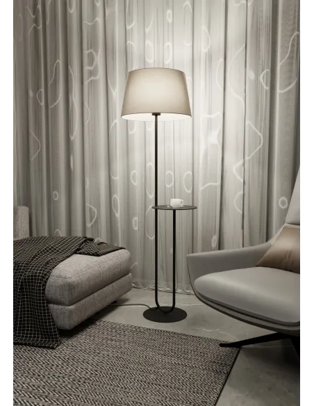 Lampa podłogowa HOTEL LP1 BEIGE EMIBIG