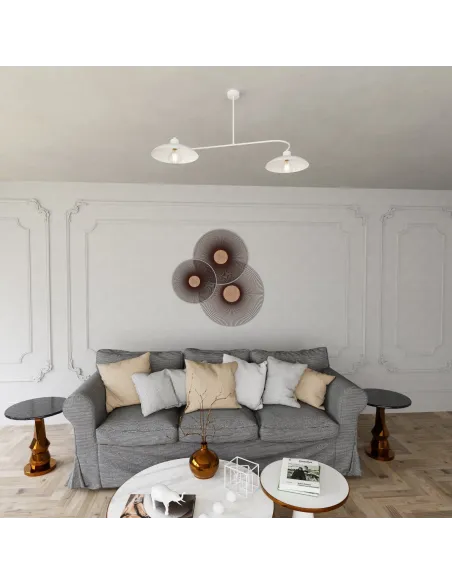 Lampa sufitowa FOSTER 2 WHITE EMIBIG