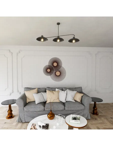 Lampa sufitowa FOSTER 3 BLACK EMIBIG