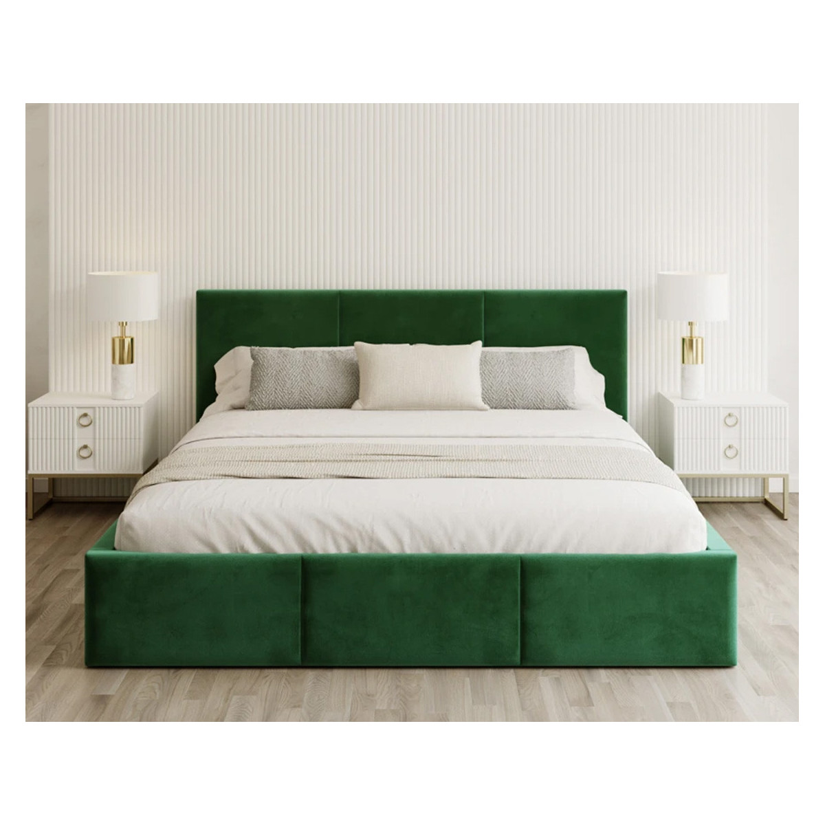 Łóżko tapicerowane FRESIA FDM podnoszone