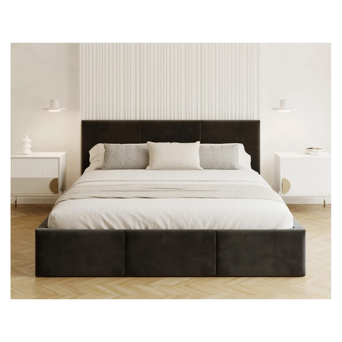 Łóżko tapicerowane FRESIA FDM podnoszone