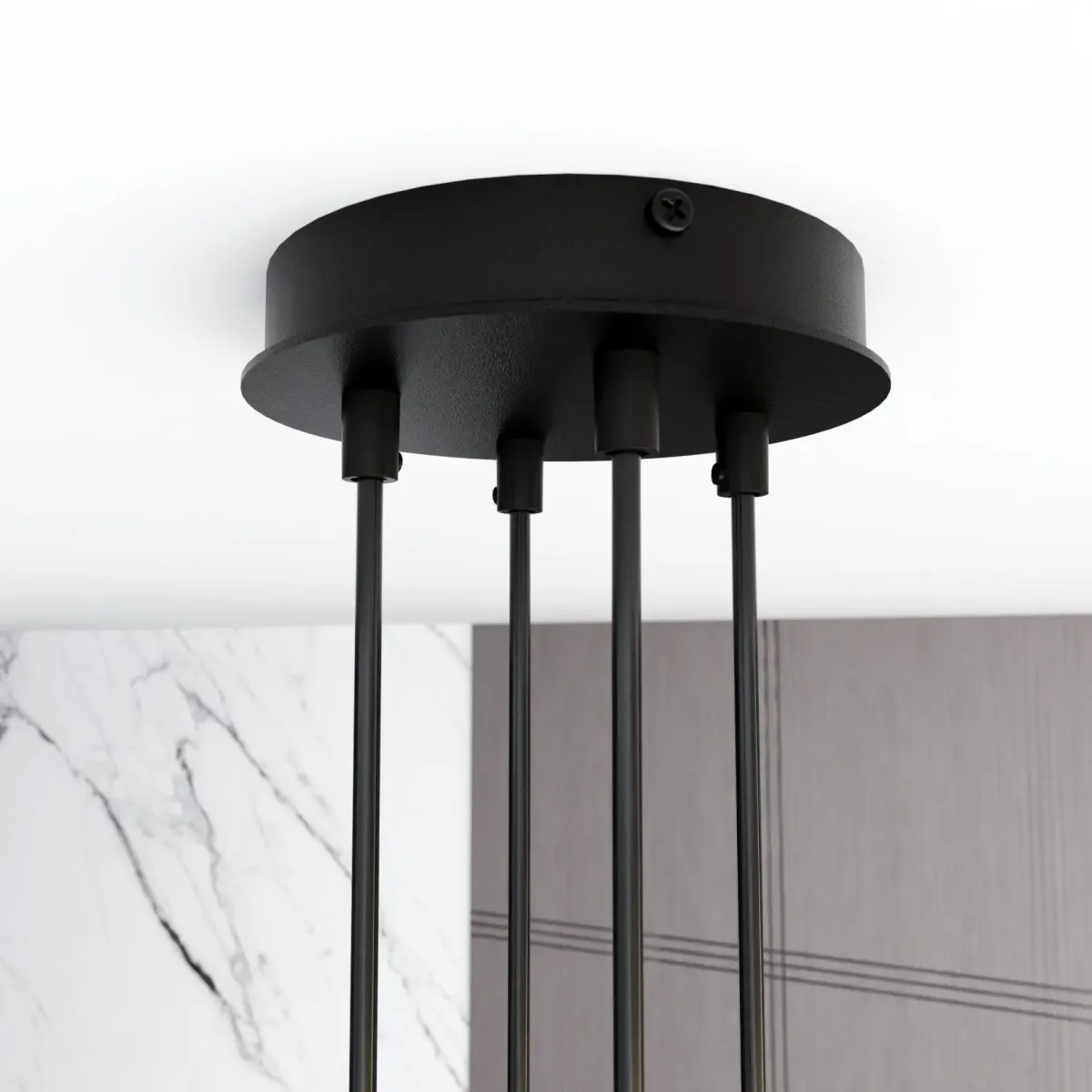 Lampa wisząca MODUS 4 BLACK EMIBIG