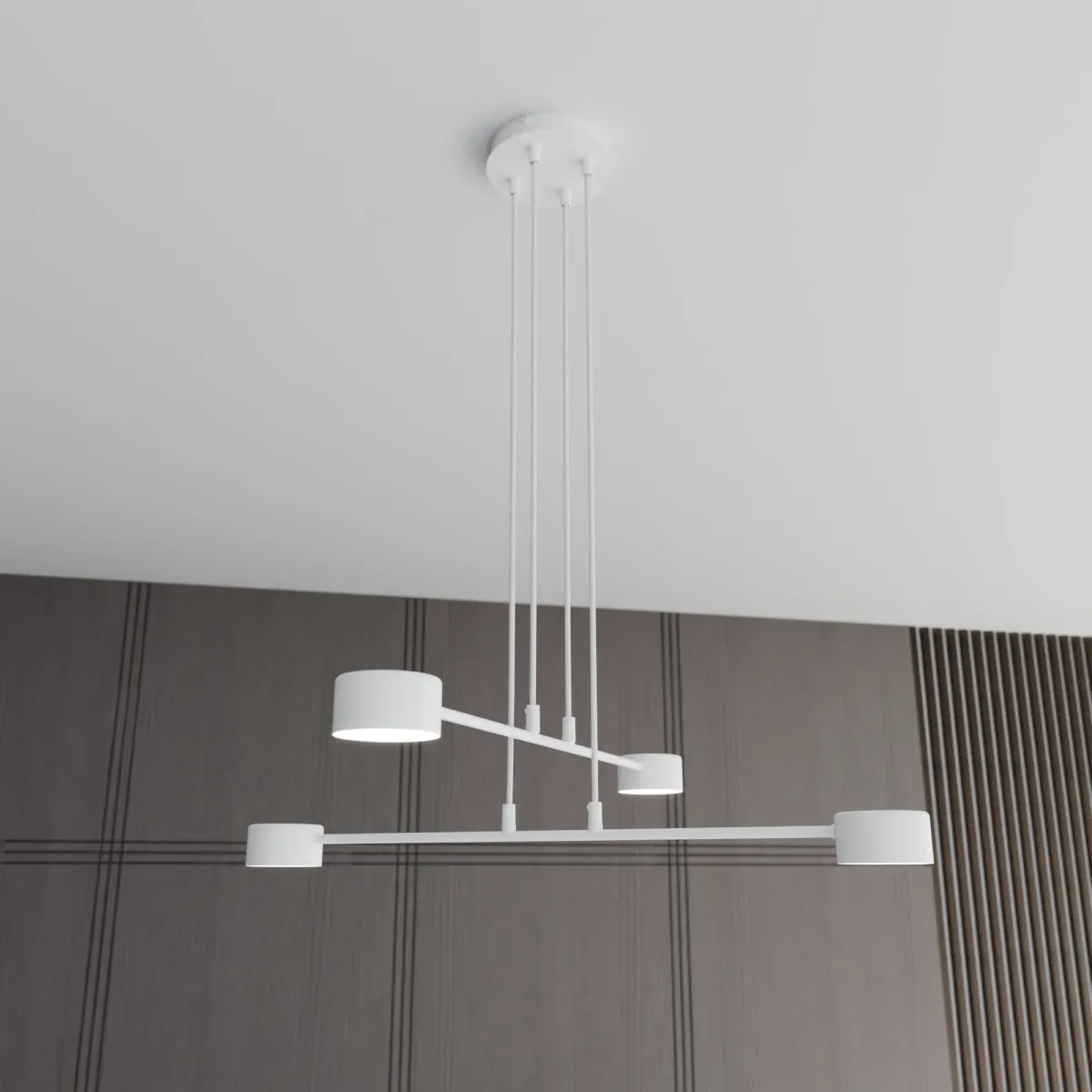 Lampa wisząca MODUS 4 WHITE EMIBIG