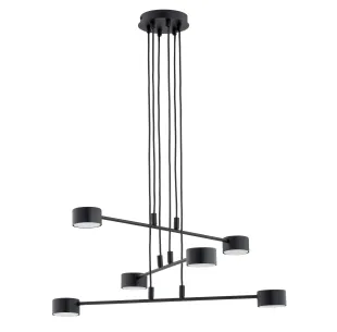 Lampa wisząca MODUS 6 BLACK EMIBIG