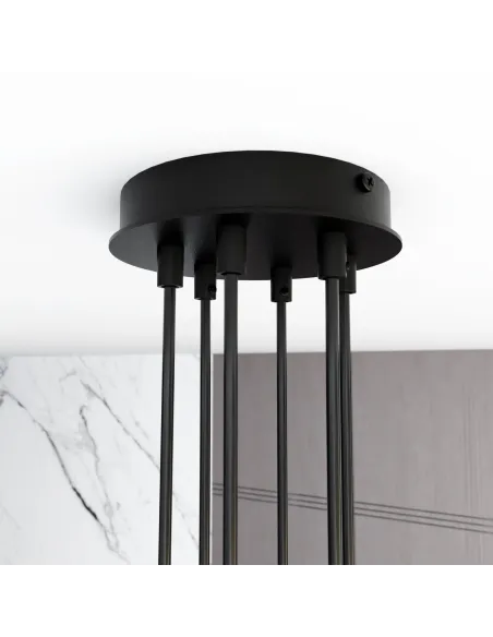 Lampa wisząca MODUS 6 BLACK EMIBIG