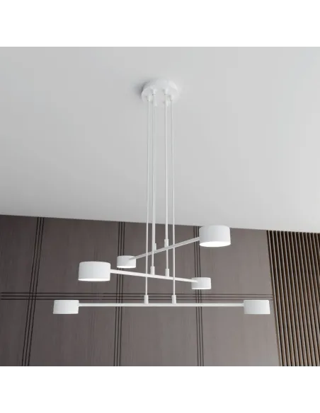 Lampa wisząca MODUS 6 WHITE EMIBIG
