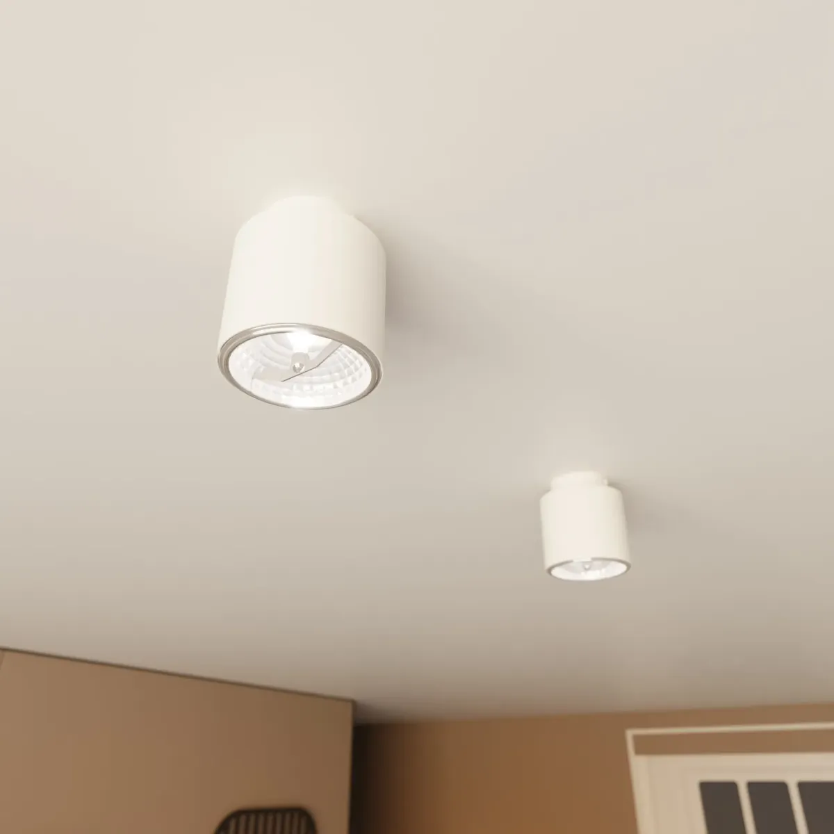 Lampa sufitowa NANO 1 WHITE EMIBIG