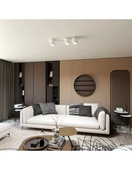 Lampa sufitowa NANO 3 WHITE EMIBIG