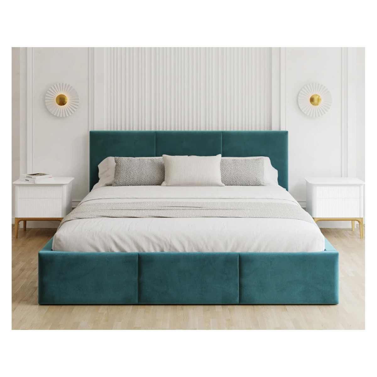 Łóżko tapicerowane FRESIA FDM podnoszone