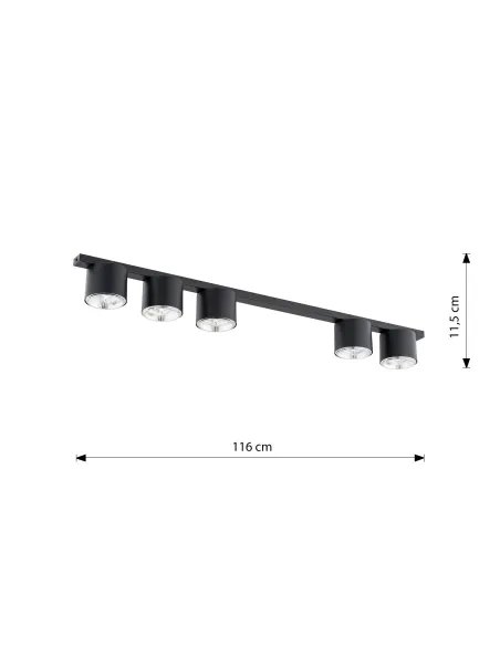 Lampa sufitowa NANO 5 EMIBIG