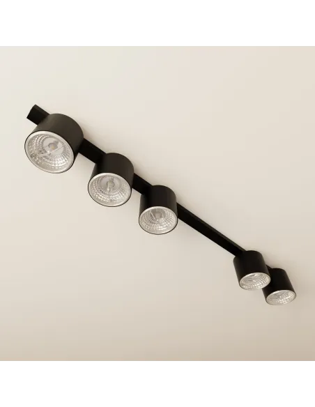 Lampa sufitowa NANO 5 BLACK EMIBIG