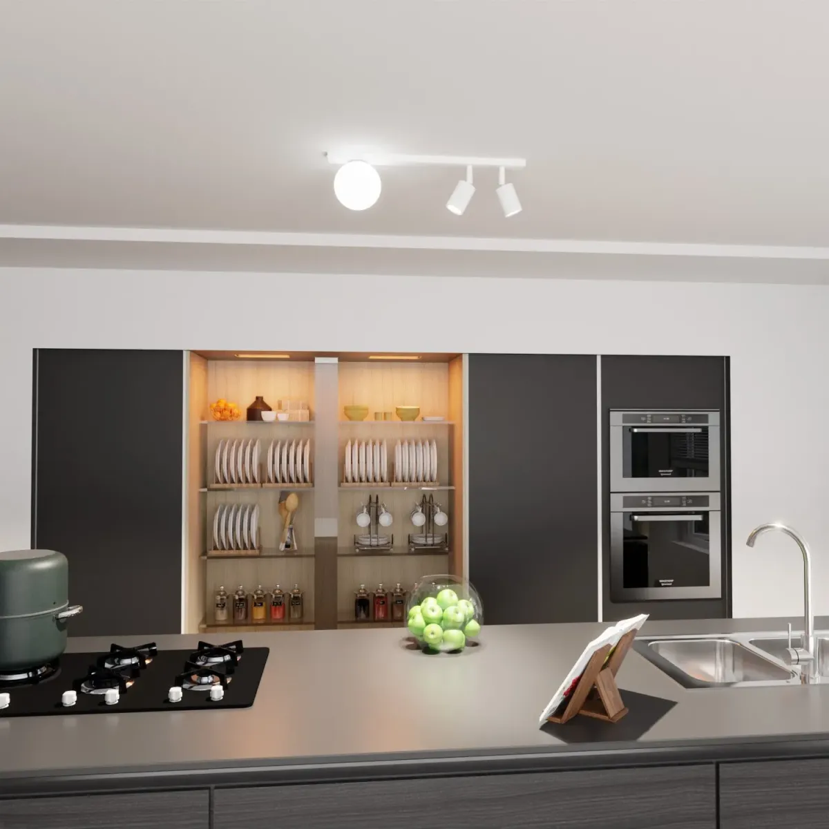 Lampa sufitowa BASTER 3 WHITE EMIBIG